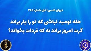 دیوان شمس مولانا؛ هله نومید نباشی که تو را یار براند