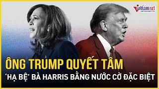 Bà Harris tung chiêu cuối trong chặng đua nước rút, Ông Trump quyết ‘hạ bệ’ bằng nước cờ đặc biệt