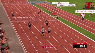 400m Hürden Finale Männer - SM Winterthur 2024