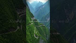 China Travel: Edge of Adventure - The Thrilling Cliff-Hanging Road of Lan Ying Canyon