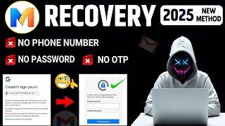 How To Recover Hacked Gmail Account without Phone Number And Recovery Email? 2025