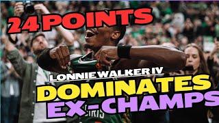 Lonnie Walker IV Dominates : 24 pts Performance | Zalgiris vs Panathinaikos |EuroLeague Nov 22, 2024