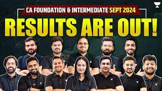 CA Foundation & Intermediate Sept 2024 Results are OUT!!