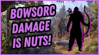 ESO PvP - BowSorc Is CRAZY STRONG In BGs - [Battleground Chronicles]