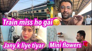 Train miss ho gai  || Alishba Amir daily vlog