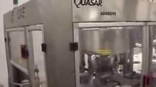 Sasib "Quasar" Pressure Sensitive Front & Back Labeling Machine