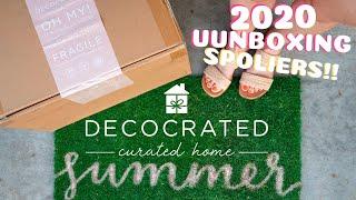 DecoCrated Summer 2020 Unboxing - Home Decor Subscription