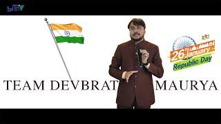 Republic Day Wishes Video l Team Devbrat Maurya l 26 January 2023