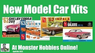 New Model Car Kits At Monster Hobbies Online - April 7th 2023