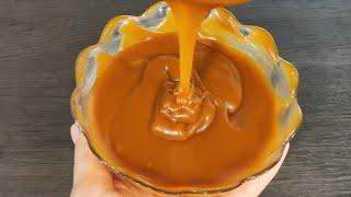 Cea mai buna, rapida si deliciosa reteta de sos caramel cu doar 2 ingrediente | Reteta foarte usoara