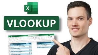 VLOOKUP in Excel | Step-by-Step Tutorial for Beginners