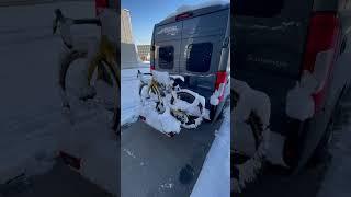 Snow day with the bike