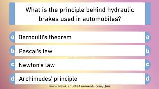 Physics Quiz | 25 Important Questions and Answers | Science GK Quiz | Competitive Exam Preparation