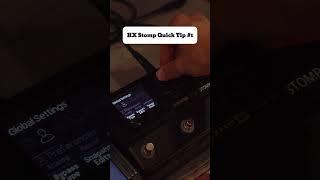 HX Stomp Quick Tip #1 #1million  #hxstomp #bassfeatured #musician #effects #guitar