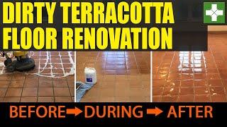 Terracotta Floor Cleaning and Sealing in Towcester