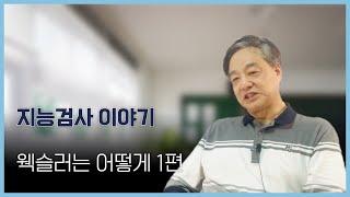 웩슬러 지능검사 알아보기 - 1편