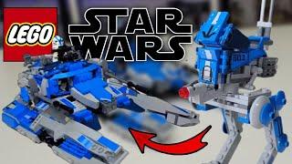 INSANE LEGO 501ST BATTLE PACK ALTERNATIVE BUILDS! 75280 Republic Fighter Tank, Clone Command Station