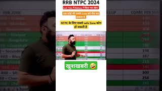RRB NTPC Safe Zone 2024 | Top 5 Safe or Dander Zone | #ntpc #rrbntpc #ssc