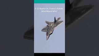 F-22 Raptor Vs. France's Rafale | Who Would Win? #shorts