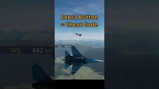 F-16 Defeated by SU-27 "Cobra Button" #dcs #simulation