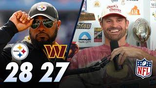 Steelers Hold Off Commanders & Chiefs Survive Broncos | Chris Long Reactions