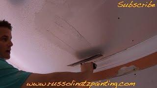 Popcorn Ceiling Removal  (Part 2)