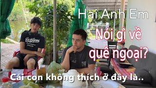 Hai anh em nói lên cảm nghĩ về quê ngoại. Ba nhổ sả để mang về Đức | Gia đình MiG về Việt Nam