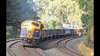 The 1000 METER Infrastructure Train & 6 Diesel Locomotives