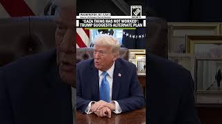 “Gaza thing has not worked…”, US President Trump suggests alternate plan | Oval Office
