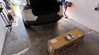 Curt hitch and wiring install on base 2025 Equinox EV LT