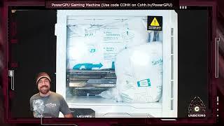 CohhCarnage Unboxing His PowerGPU Gaming Machine (And Announces His Partnership)! (Sponsored)