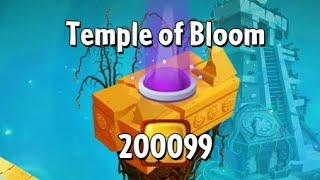 Level 200099 Impossible Level with 0 suns - Temple of Bloom #pvz2