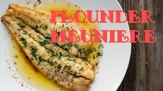 How to Cook Flounder Meunière