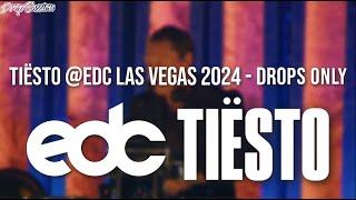 Tiësto @EDC Las Vegas 2024 - Drops Only (PLAYED A LOT OF UNRELEASED TRACKS)