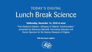 Lunch Break Science: Post-Starburst Galaxies