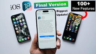 iOS 18 Final Version Released | 100+ iOS 18 New Features & Hidden Features (HINDI)