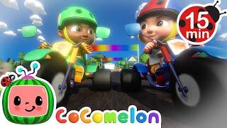 Cody Vs. JJ Racing CHALLENGE! | Vehicles for Kids | CoComelon Kids Songs & Nursery Rymes
