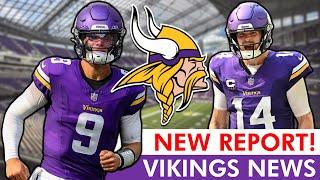 NEW J.J. McCarthy Update + Vikings BENCHING Sam Darnold?