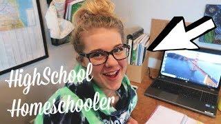 Typical Day in the Life of a Homeschool Teen | Amber Takes Over the Vlog