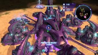 HALO WARS PROPHET STRATEGY 1V1