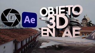 Objeto 3D en video After Effects ¡Increíble! - Curso gratis After Effects 2025