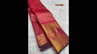 Pure kanchipuram handloom bridal silk sarees with price, muhurtham sarees || whatsapp: 7995499590