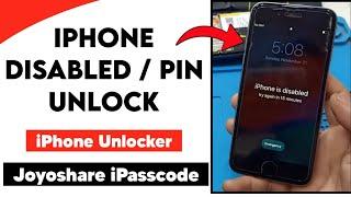 How to bypass iPhone passcode with Joyoshare iPasscode Unlocker | iPhone Disabled | Pin Remove Fix