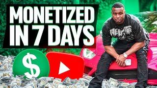 How to Get Monetized on YouTube Fast (7 Days)