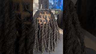 GET PERMANENT LOC EXTENSIONS - Ready for a new look? #instareels #instantlocs #locextensions