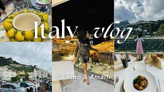 Italy Vlog | I turned 30 in Italy | Exploring Salerno & Amalfi + Birthday Dinner