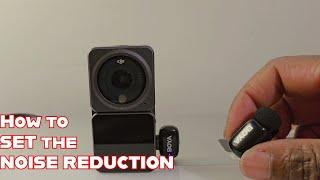 How to Set NR On Boya Mini (NOISE reduction)