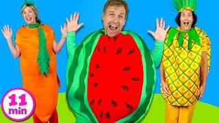 Yummy Fruits and Vegetables | Kids Songs Collection