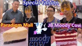 Johor Bahru Tour Visit To Moody Cow Cake Shop At Paradigm Mall Special Edition For Festive Season#回流