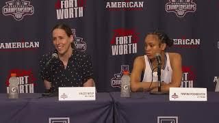 American Women's Basketball Championship Game 7 Press Conference - Tulsa